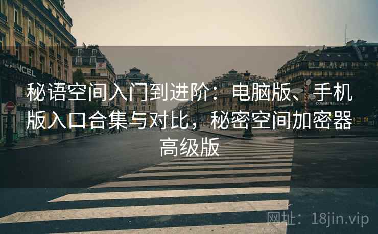 秘语空间入门到进阶：电脑版、手机版入口合集与对比，秘密空间加密器高级版