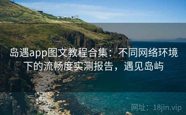 岛遇app图文教程合集：不同网络环境下的流畅度实测报告，遇见岛屿