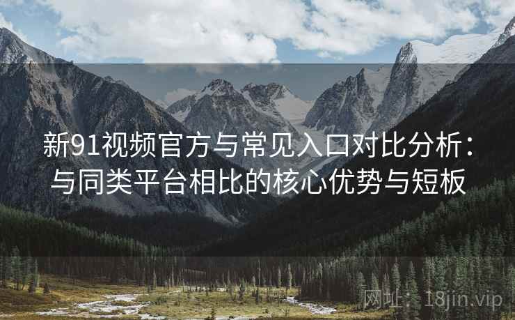 新91视频官方与常见入口对比分析：与同类平台相比的核心优势与短板