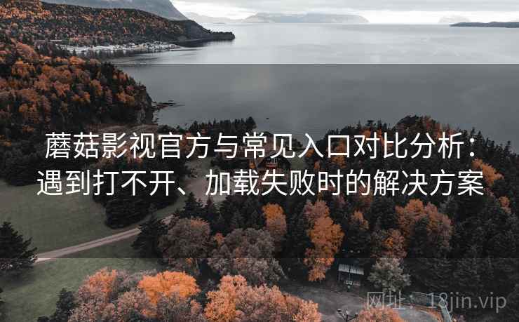蘑菇影视官方与常见入口对比分析：遇到打不开、加载失败时的解决方案